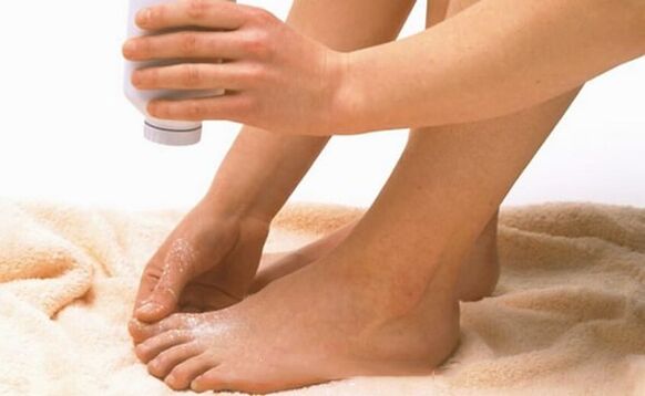 Preparations with nail fungus